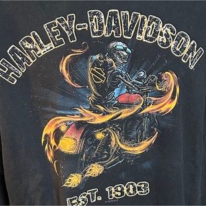 Harley Davidson men’s long sleeve tee air base Germany